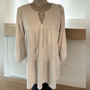 Calligraphie Tunic Size Large